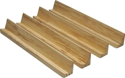 Domino Set Dominoes Family Game Holder Stand Tray Pack of 4 Gift For Him or Her - Image 1 of 4