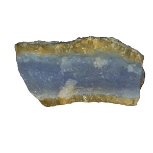 Ágata lagia calcedonia azul NY jardín zen piedras preciosas retórica tranquilidad interior ágata - Imagen 1 de 4