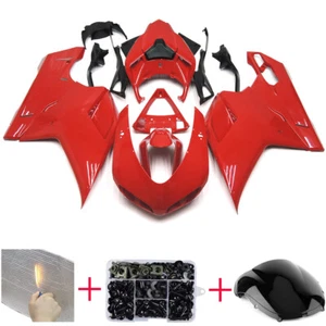 Fairings for Ducati 1098 1198 848 2007 - 2012 ABS Plastic Fairing Kit Bodywork - Picture 1 of 7