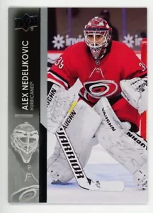 2021-22 Upper Deck #34 Alex Nedeljkovic - Carolina Hurricanes BASE HOCKEY CARD - Picture 1 of 1