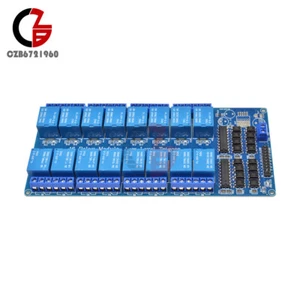 16-Channel 5V Relay Board Module w/ Optocoupler Power Supply Arduino PIC ARM - Picture 1 of 8