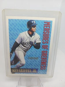 1994 Topps Gold Measure of Greatness Ken Griffey Jr. Seattle Mariners #606 - Picture 1 of 1