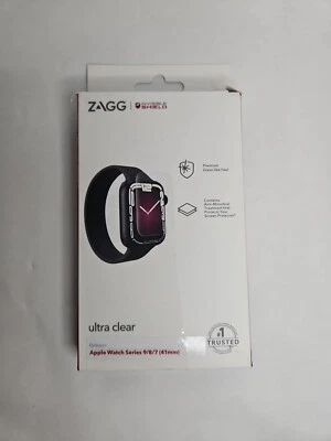 ZAGG Escudo Invisible Apple Watch Series 7 41 mm - Ultra Transparente Foto 1 de 4