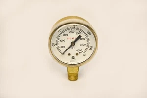 US Gauge Pressure Gauge 0-4000 PSI - Picture 1 of 4