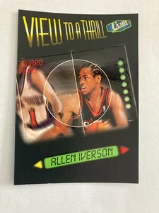 1997-98 Ultra View to a Thrill #2 0f 15VT Allen Iverson - Bild 1 von 2