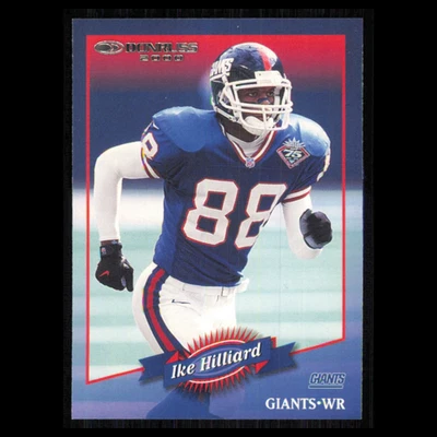 Ike Hilliard #96 2000 Donruss New York Giants Football Card NFL NM - Image 1 of 3