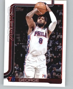 2025-26 Topps Flagship Basketball Paul George - Picture 1 of 2