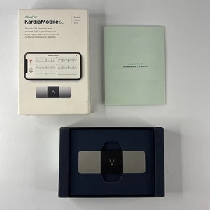 AliveCor KardiaMobile 6L Personal EKG Heart Monitor AC-019-NUA-A - Picture 1 of 7