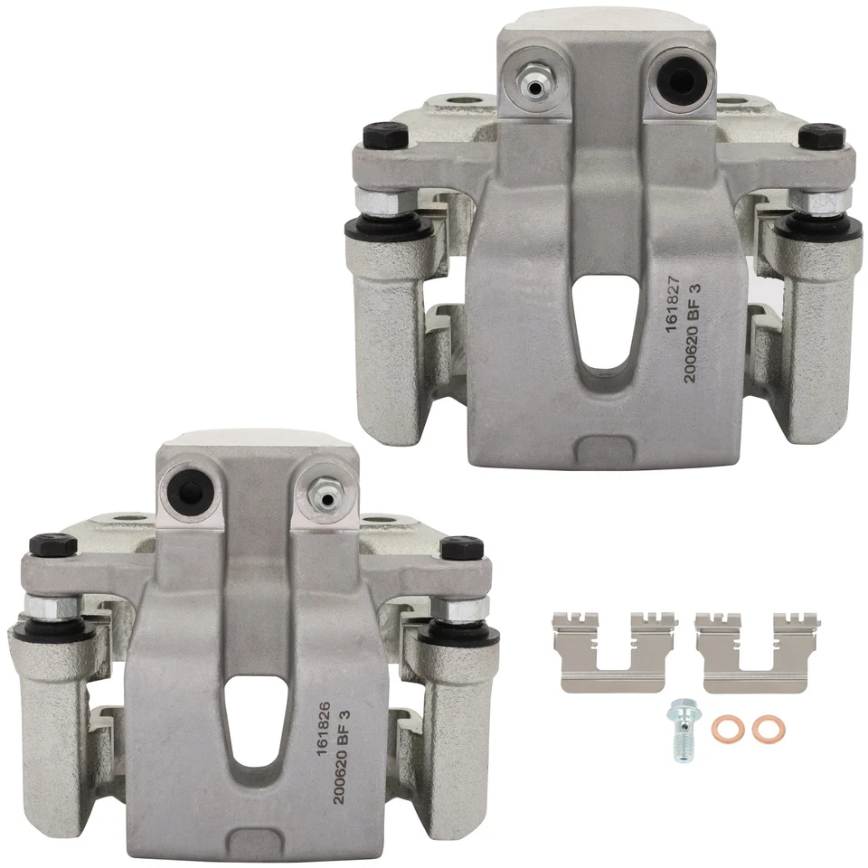 For 05-08 Dodge Magnum 05-12 Chrysler 300 2pcs Silver Rear Brake Calipers Foto 1 de 4