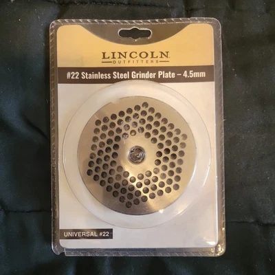 Placa amoladora de acero inoxidable #22 4,5 mm Lincoln Outfitters Foto 1 de 2