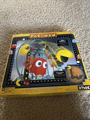2019 K-NEX PAC-MAN Roller Coaster Building Set 432pcs. Motor Included Never Used - Image 1 of 4