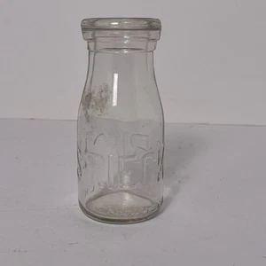 Vintage 1/2 Pint Milchflasche - Rieck’s Dairy Klarglasflasche - Bild 1 von 15