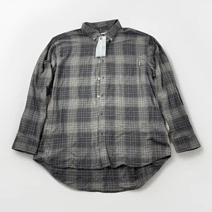 Wolverine Men’s Long Sleeve Plaid Cotton Shirt XXL - Picture 1 of 8