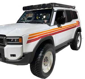 Graphics Racing Stripe Decal For Toyota Land Cruiser LC250 Car Side Stickers - Picture 1 of 4