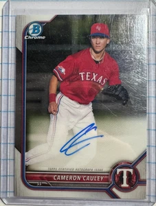 2022 Bowman Chrome - Prospect Autographs Cameron Cauley #CPA-CCY (AU, RC) - Picture 1 of 3