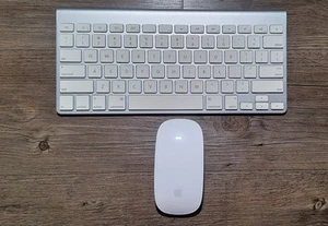 Apple Mac Wireless Keyboard (A1314) and Magic Mouse (A1296) Combo /used - Picture 1 of 20