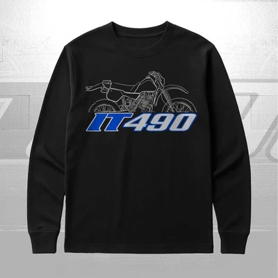 Camiseta manga larga para fans Yamaha IT490 1983-1984 Foto 1 de 4