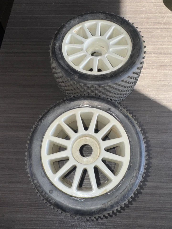 Lot Of 2 Proline RC Rims With Panther T150 Tires Glued - Image 1 of 4