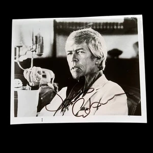James Coburn Actor Hand Signed 8x10 BW Photo Authentic Autograph - Picture 1 of 5