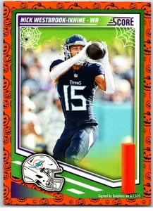 Base de fútbol americano #29 Nick Westbrook-Ikhine Miami Dolphins 2025 Score-A-Treat NFL - Imagen 1 de 2