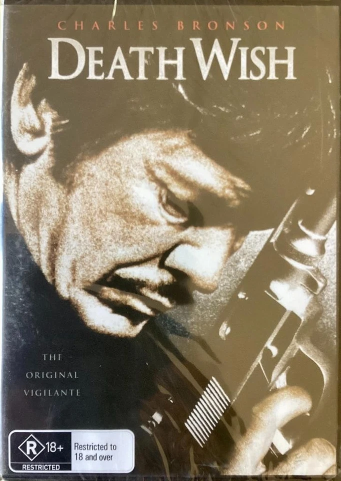 DEATH WISH  - CHARLES BRONSON - NEW & SEALED DVD - REGION 4 - Image 1 of 1