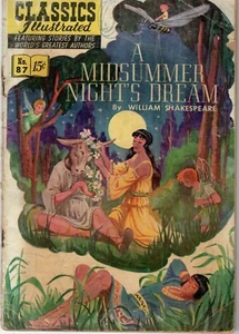 Classics Illustrated - Sueño de una noche de verano - Septiembre 1951 - Nº 87 - Imagen 1 de 1