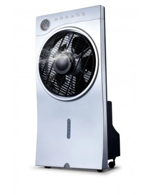 WESTIM Ventilatore Nebulizzatore 5 Pale ø 28.5 cm Tanica 2.5 Lt Argento ZST32CM - Immagine 1 di 2