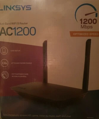 Linksys WiFi 5 Router Dual-Band AC1200 (E5400) - Image 1 of 2