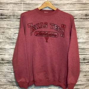 Vintage Texas Tech Athletic Sweatshirt Mens XL TULTEX Red Raiders Football 90s - Picture 1 of 7