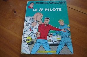 MICHEL VAILLANT LE 8e PILOTE GRATON edition LOMBARD 1968 CORRECT, dos abîmé - Picture 1 of 7