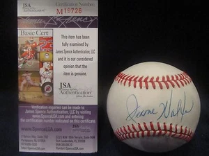 Jerome Walton Autographed Official National League (Giamatti) Baseball-JSA Cert - Picture 1 of 9