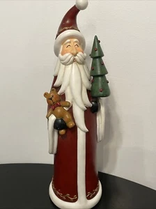 Old World Santa Claus 15” Resin Figurine Holiday Decor. Pre Owned. - Picture 1 of 11