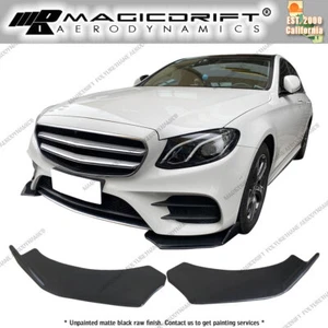 Type 3 Style Front Lip Protector Splitter Winglets Canards PU Universal Fitment - Bild 1 von 9