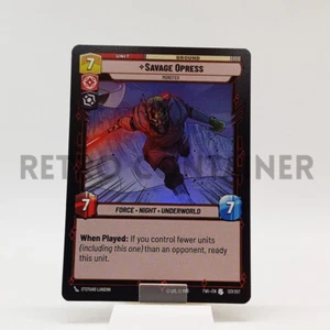 SWU STAR WARS UNLIMITED TWI 137/257 U Savage Opress Foil - Bild 1 von 1
