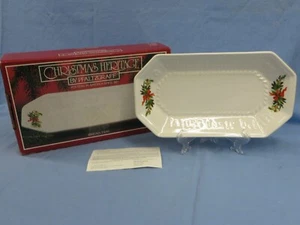 Pfaltzgraff Christmas Heritage Bread Tray 12528 - Picture 1 of 8