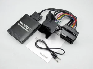 Yatour CD Changer USB SD AUX Music Interface For BMW 40-pin Flat Connector Radio - Picture 1 of 23