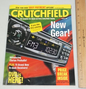 Crutchfield Summer 1997 Catalog Vtg 90's Car Stereo Home Audio Video - Imagen 1 de 8