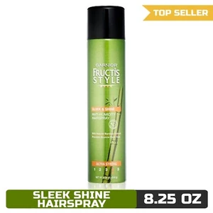 Garnier Fructis Sleek & Shine Anti-Humidity Hairspray, 8.25 oz - Picture 1 of 8