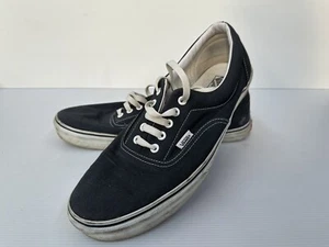 Men's VANS 'Low Canvas' Sz 13 US Shoes Dark Blue White Skate Low - Picture 1 of 6