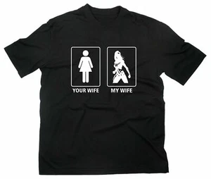 Themyscira Your Esposa My Fun Camiseta Tuyo Mujer Mi Wonder Woman Dc - Imagen 1 de 18