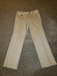 Dressbarn hellbraune Damenhose Größe 12 Baumwolle Elasthan - Bild 1 von 6