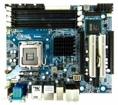 Motherboard Kontron KTQ45/Flex Socket 775 DDR3 PCIe RS232 VGA PS2 8xUSB 2x LAN - Image 1 of 3