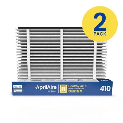 Aprilaire Stock 410 Accordion Air Filter - 2 Pack - Genuine OEM - Rapid Shipping