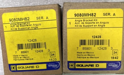 (LOT OF 2) SQUARE D ANGLE BRACKET KIT, CLASS 9080MH82, (UP TO 32 Pcs.) - Image 1 of 4