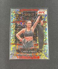 Casey O’Neill UFC 2022 Panini Select Concourse Silver Disco Prizm Rookie Card
