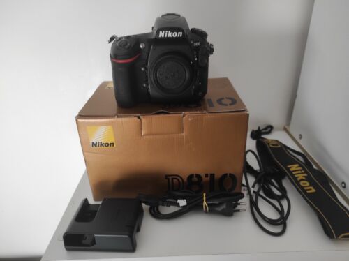 Nikon D810. Full Frame 36,3 Mpx. Fonctionne parfaitement