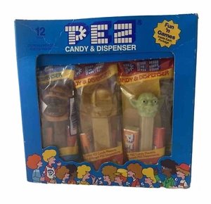 PEZ Star Wars 12 Count Poly Packs Dispensers Sealed # 353  Yoda, CP3O & More - Picture 1 of 4