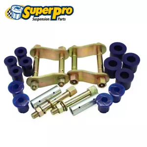 SuperPro Greasable Shackle + Bush Kit - Rear FOR Triton ML, MN KIT143SK - Picture 1 of 1