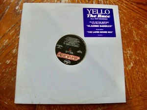 Yello: The Race BLAZING SADDLES 1988 5 track 12" PROMO EP EXCELLENT - Picture 1 of 3