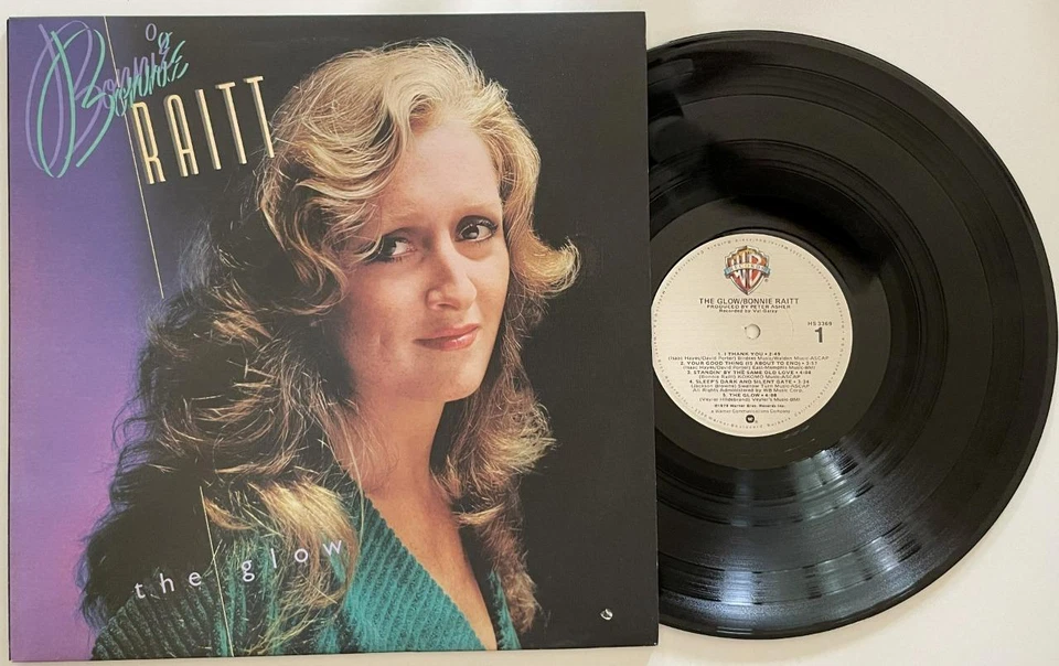 Bonnie Raitt The Glow LP M- 1979 Warner Bros. Paul Butterfield - Image 1 of 4
